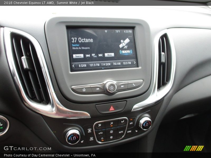 Summit White / Jet Black 2018 Chevrolet Equinox LT AWD