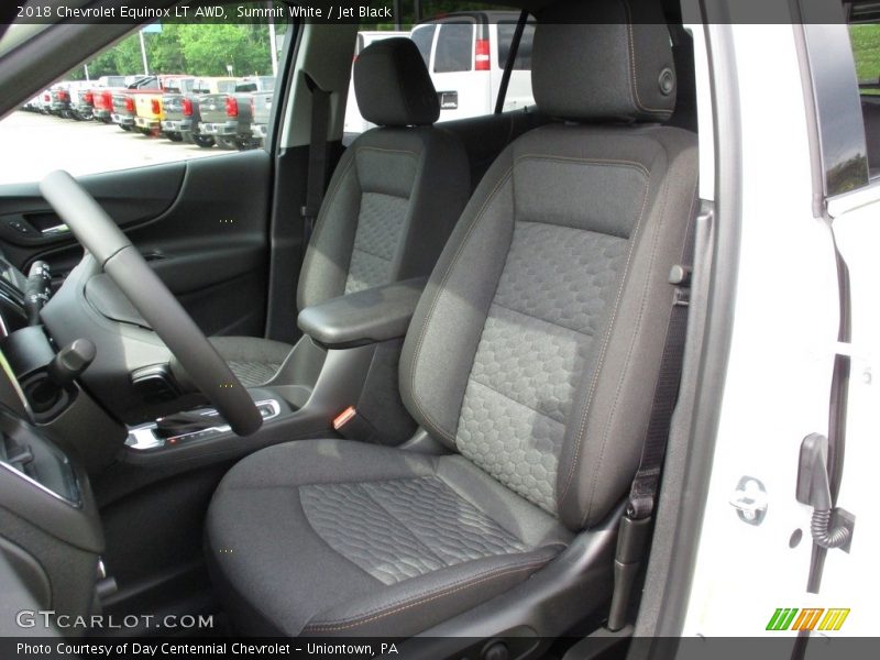Summit White / Jet Black 2018 Chevrolet Equinox LT AWD