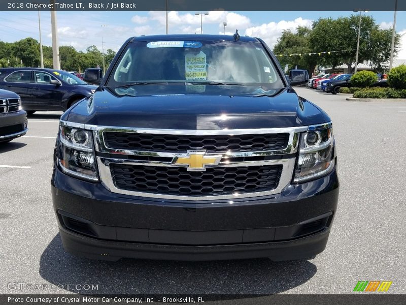 Black / Jet Black 2018 Chevrolet Tahoe LT