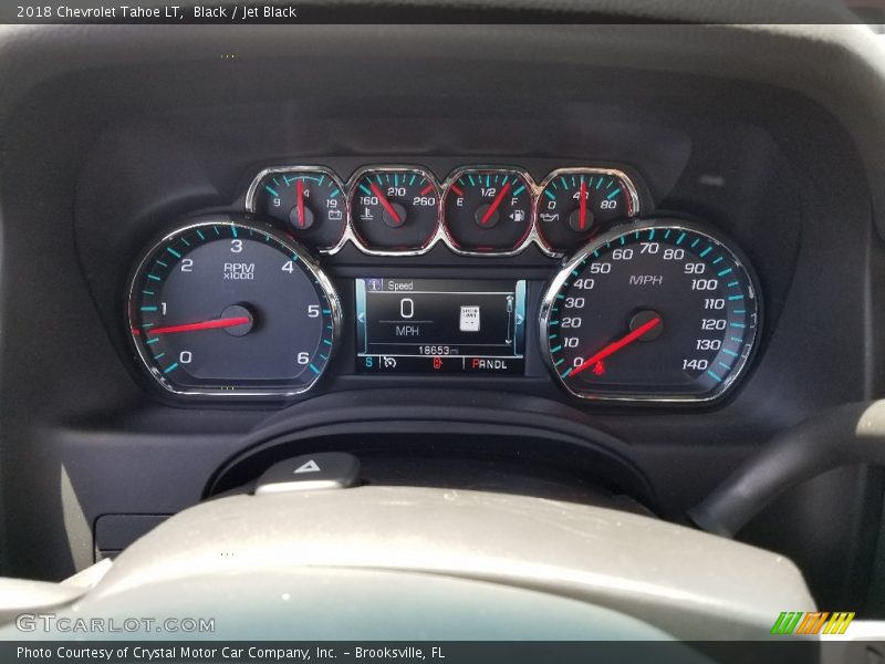 Black / Jet Black 2018 Chevrolet Tahoe LT