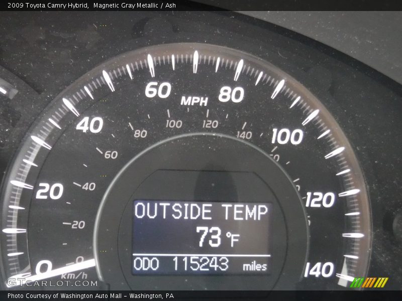 Magnetic Gray Metallic / Ash 2009 Toyota Camry Hybrid