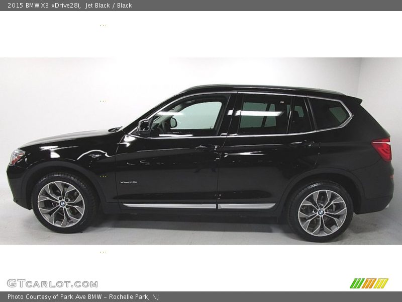 Jet Black / Black 2015 BMW X3 xDrive28i