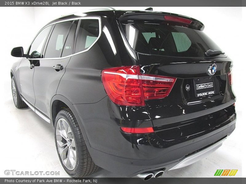 Jet Black / Black 2015 BMW X3 xDrive28i