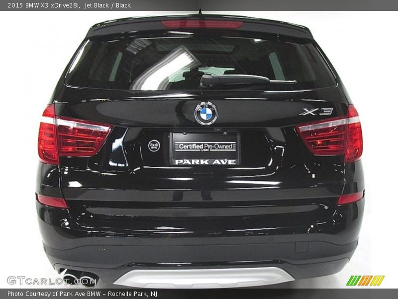 Jet Black / Black 2015 BMW X3 xDrive28i