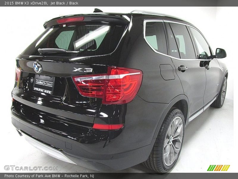 Jet Black / Black 2015 BMW X3 xDrive28i