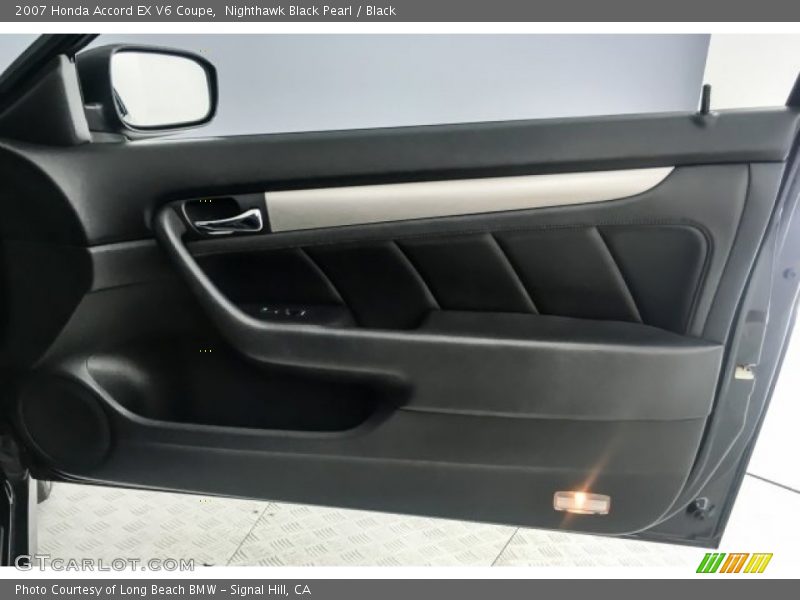 Nighthawk Black Pearl / Black 2007 Honda Accord EX V6 Coupe