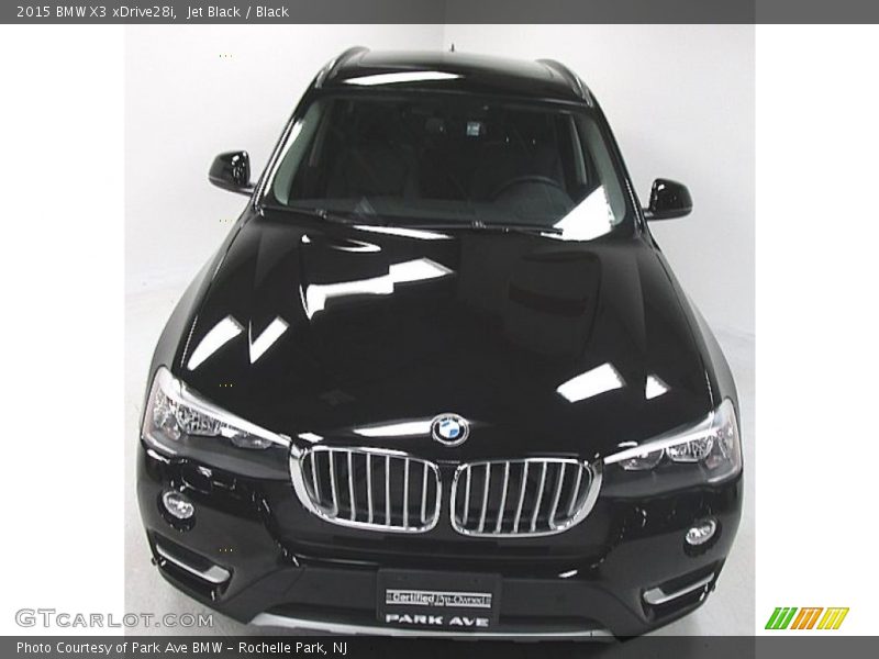 Jet Black / Black 2015 BMW X3 xDrive28i