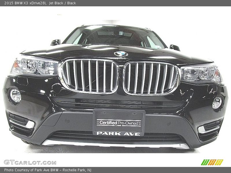 Jet Black / Black 2015 BMW X3 xDrive28i