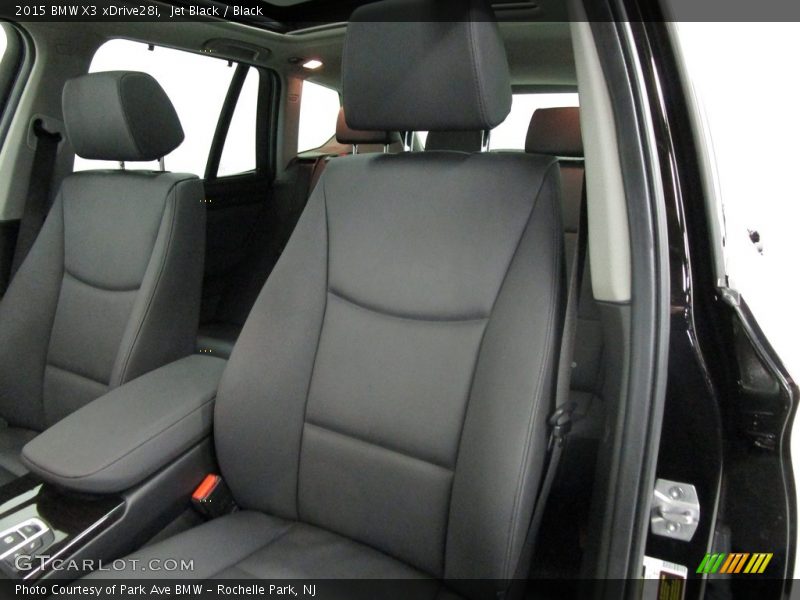 Jet Black / Black 2015 BMW X3 xDrive28i