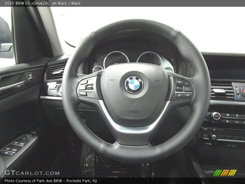 Jet Black / Black 2015 BMW X3 xDrive28i