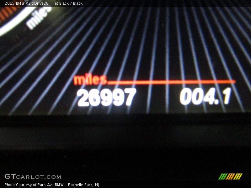Jet Black / Black 2015 BMW X3 xDrive28i