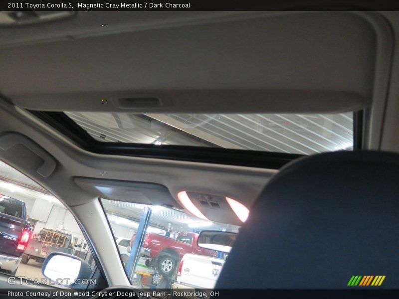 Magnetic Gray Metallic / Dark Charcoal 2011 Toyota Corolla S