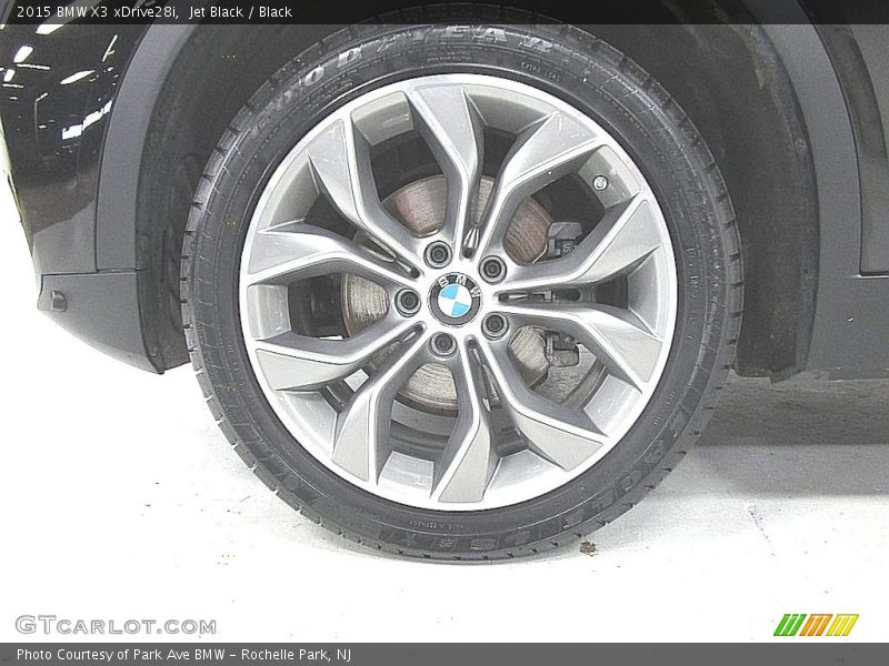Jet Black / Black 2015 BMW X3 xDrive28i