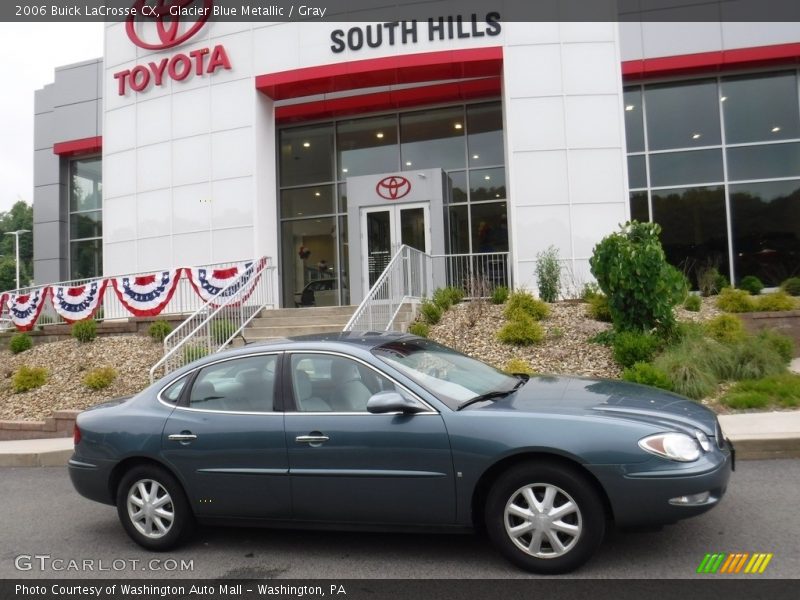Glacier Blue Metallic / Gray 2006 Buick LaCrosse CX