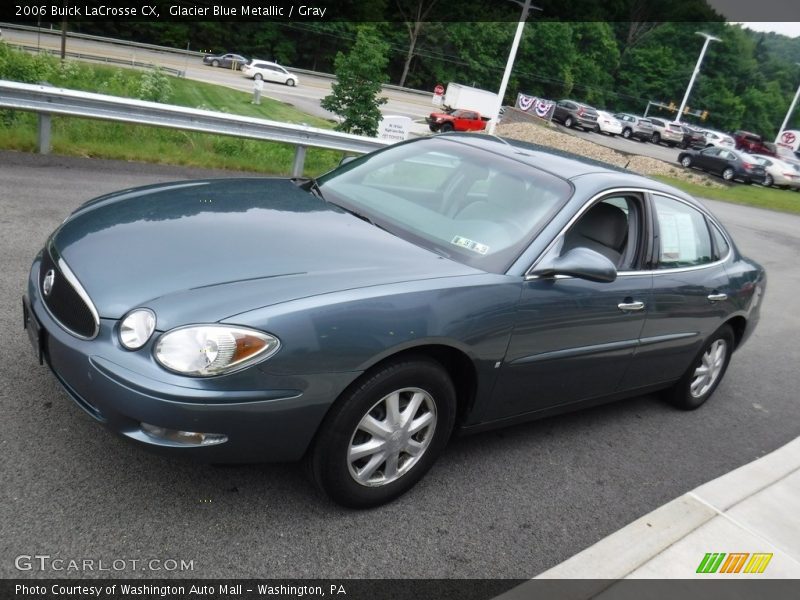 Glacier Blue Metallic / Gray 2006 Buick LaCrosse CX