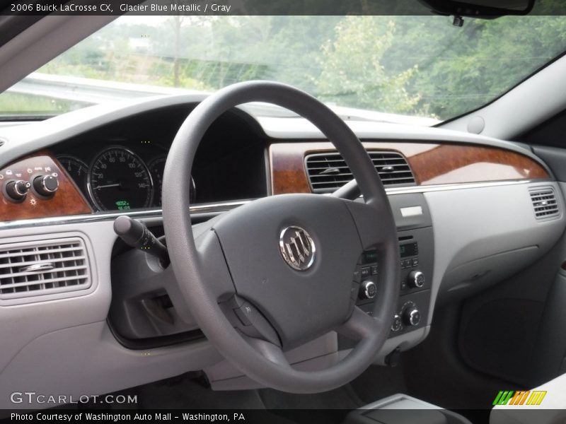 Glacier Blue Metallic / Gray 2006 Buick LaCrosse CX