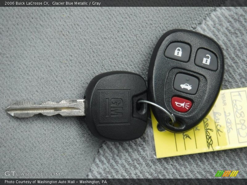 Glacier Blue Metallic / Gray 2006 Buick LaCrosse CX