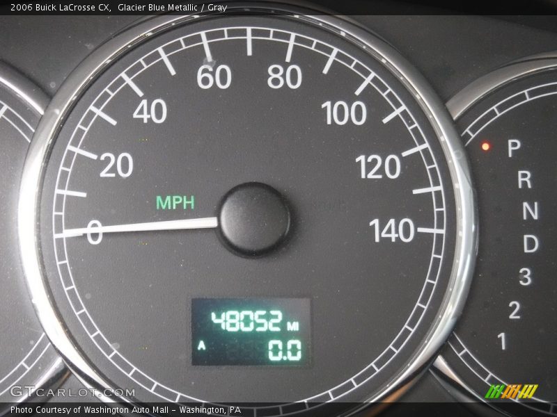 Glacier Blue Metallic / Gray 2006 Buick LaCrosse CX