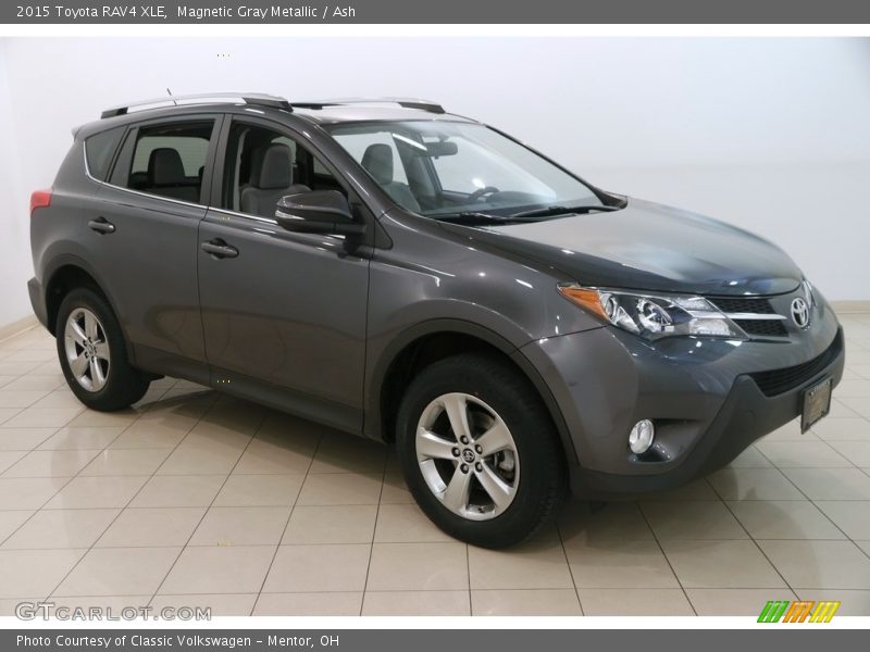 Magnetic Gray Metallic / Ash 2015 Toyota RAV4 XLE