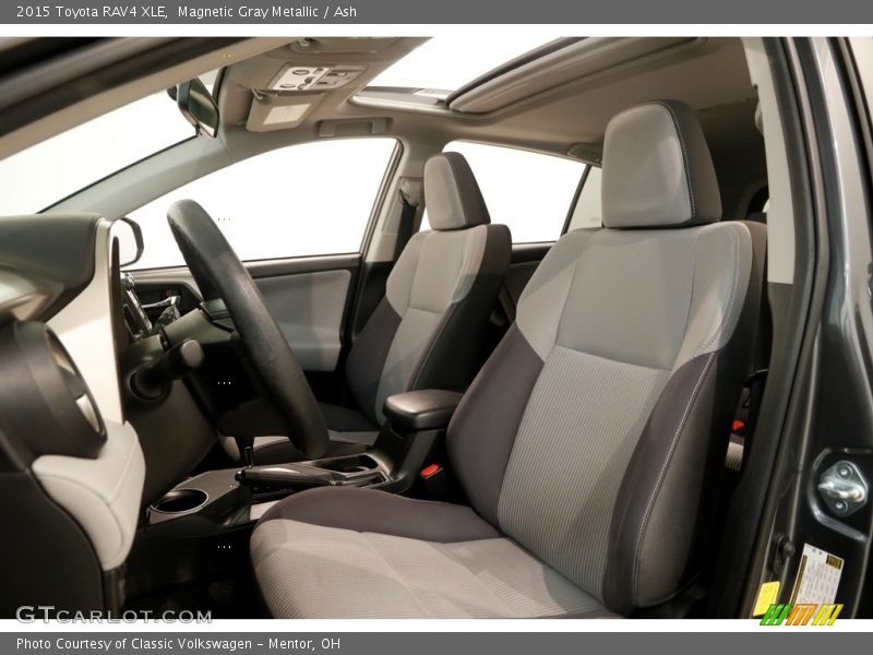 Magnetic Gray Metallic / Ash 2015 Toyota RAV4 XLE