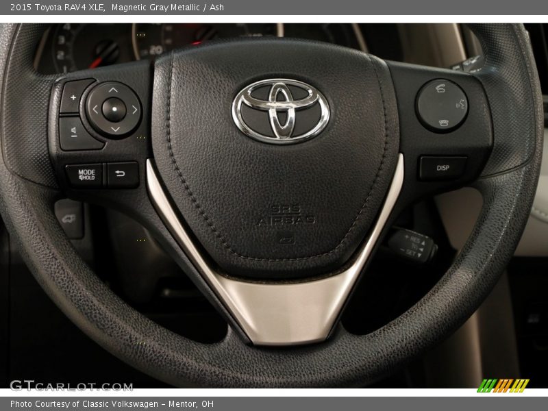 Magnetic Gray Metallic / Ash 2015 Toyota RAV4 XLE