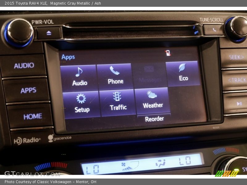 Magnetic Gray Metallic / Ash 2015 Toyota RAV4 XLE
