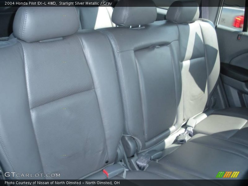 Starlight Silver Metallic / Gray 2004 Honda Pilot EX-L 4WD