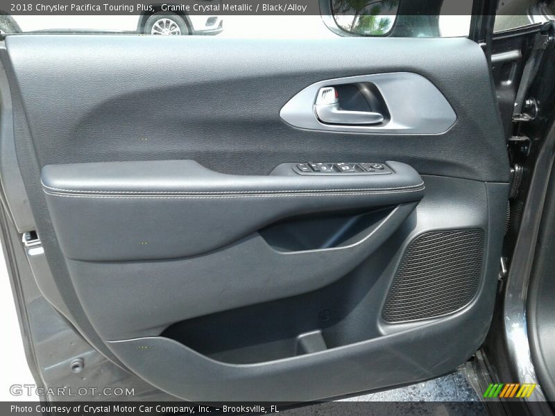 Granite Crystal Metallic / Black/Alloy 2018 Chrysler Pacifica Touring Plus