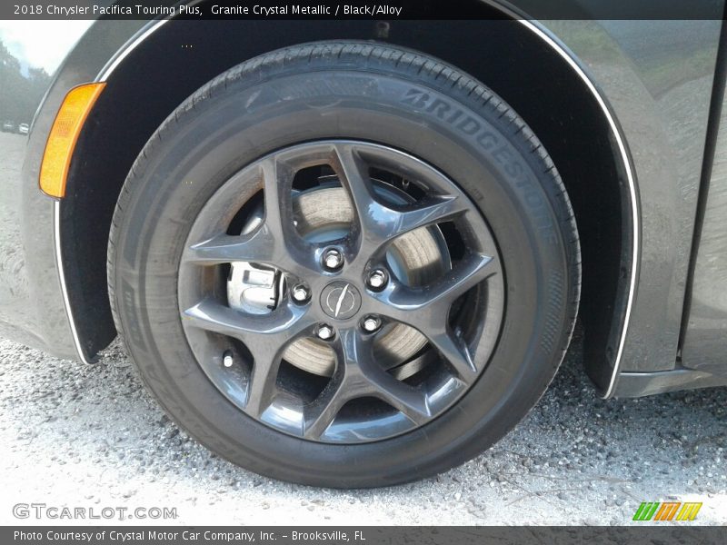 Granite Crystal Metallic / Black/Alloy 2018 Chrysler Pacifica Touring Plus