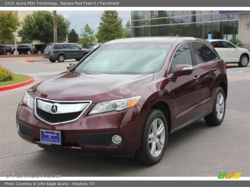 Basque Red Pearl II / Parchment 2015 Acura RDX Technology