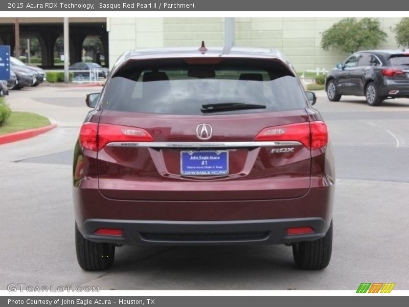 Basque Red Pearl II / Parchment 2015 Acura RDX Technology