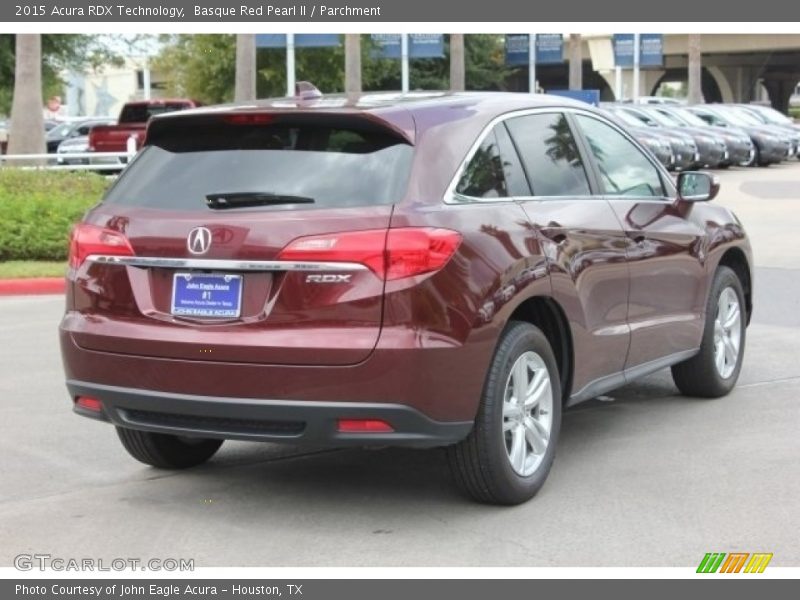 Basque Red Pearl II / Parchment 2015 Acura RDX Technology
