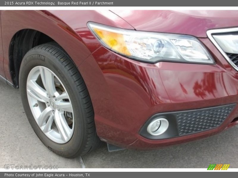 Basque Red Pearl II / Parchment 2015 Acura RDX Technology