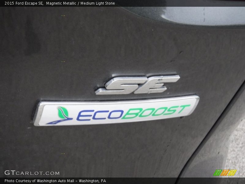 Magnetic Metallic / Medium Light Stone 2015 Ford Escape SE