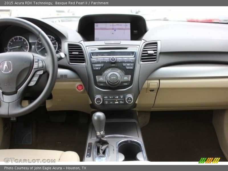Basque Red Pearl II / Parchment 2015 Acura RDX Technology