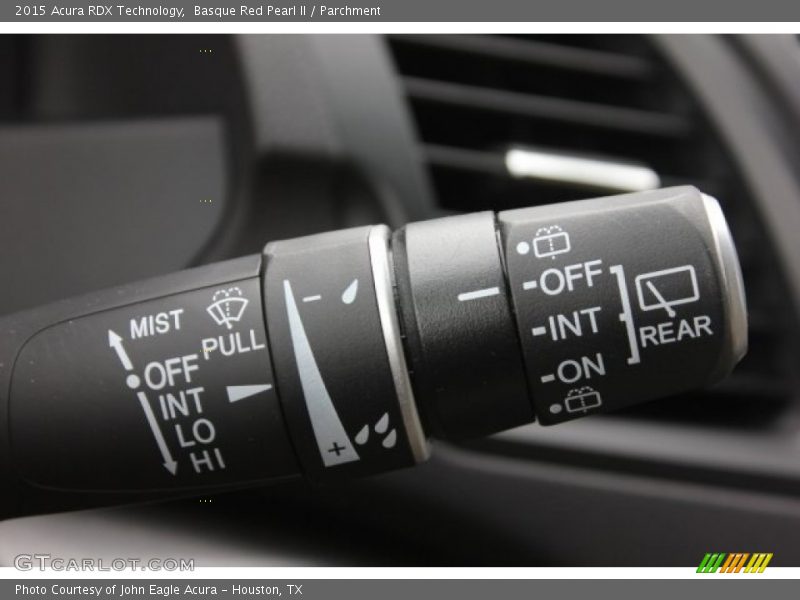 Basque Red Pearl II / Parchment 2015 Acura RDX Technology