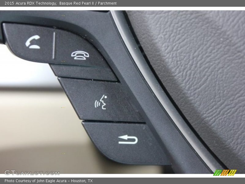 Basque Red Pearl II / Parchment 2015 Acura RDX Technology