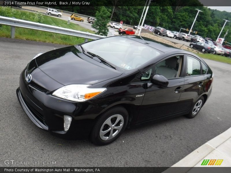 Black / Misty Gray 2014 Toyota Prius Four Hybrid