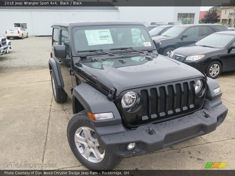 Front 3/4 View of 2018 Wrangler Sport 4x4