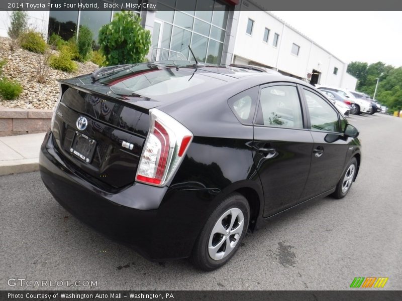 Black / Misty Gray 2014 Toyota Prius Four Hybrid