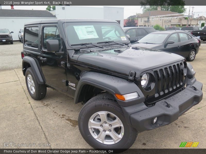 Front 3/4 View of 2018 Wrangler Sport 4x4