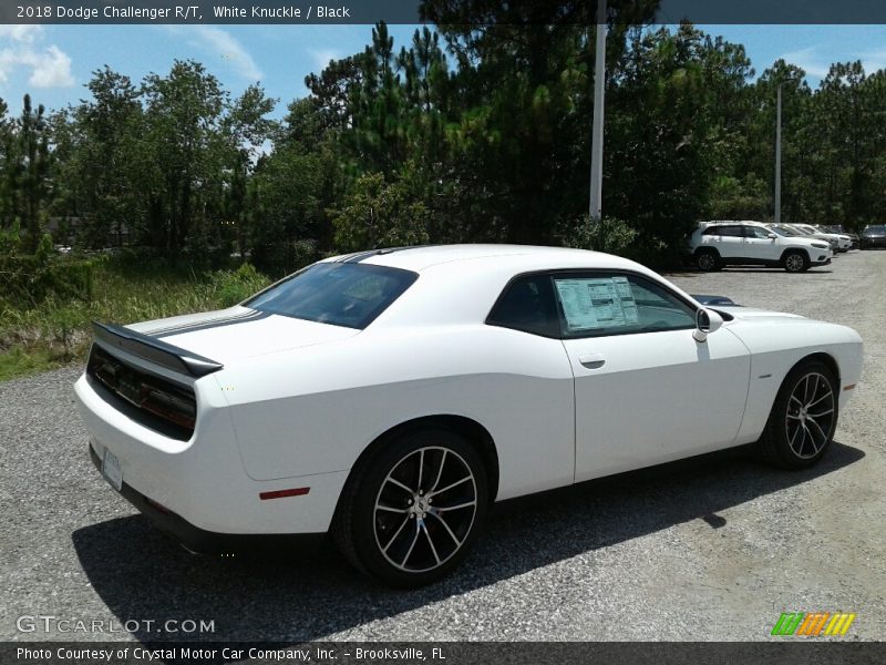 White Knuckle / Black 2018 Dodge Challenger R/T