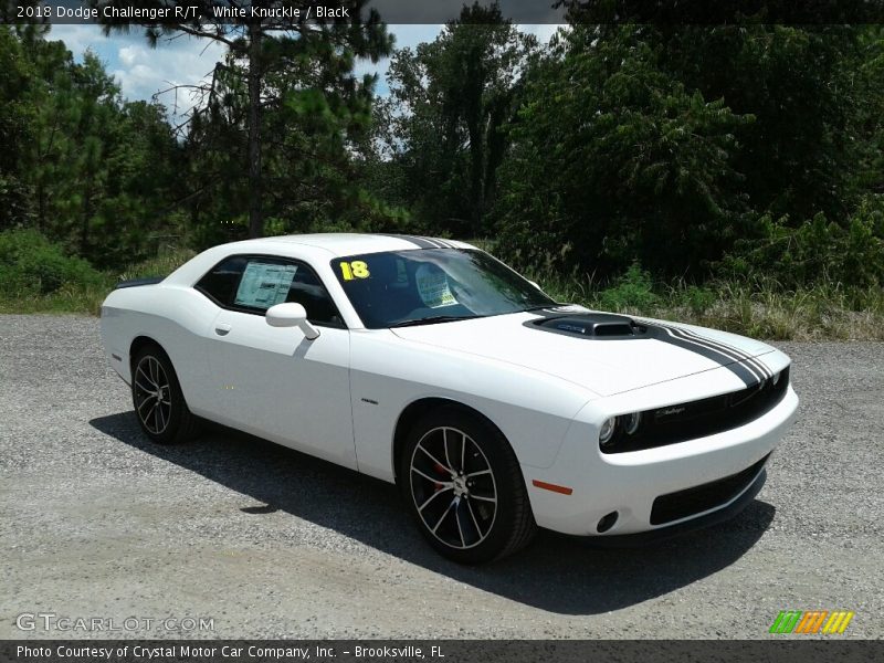 White Knuckle / Black 2018 Dodge Challenger R/T