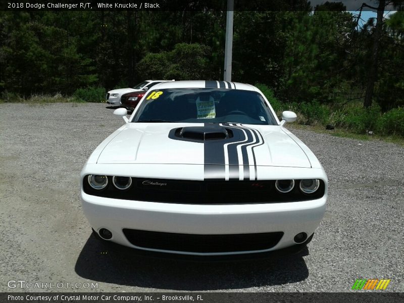 White Knuckle / Black 2018 Dodge Challenger R/T