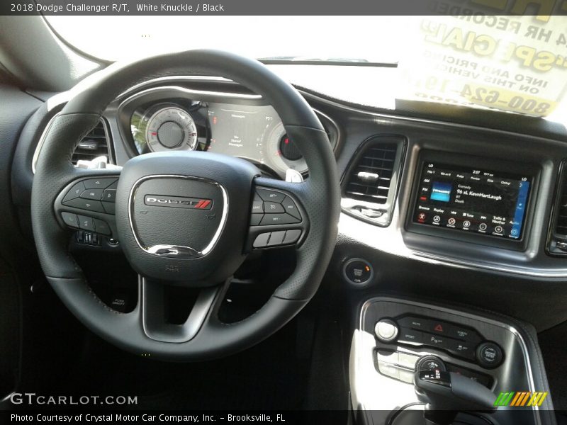 White Knuckle / Black 2018 Dodge Challenger R/T