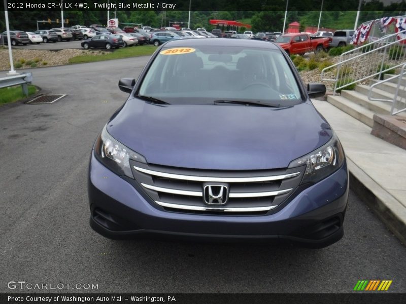 Twilight Blue Metallic / Gray 2012 Honda CR-V LX 4WD