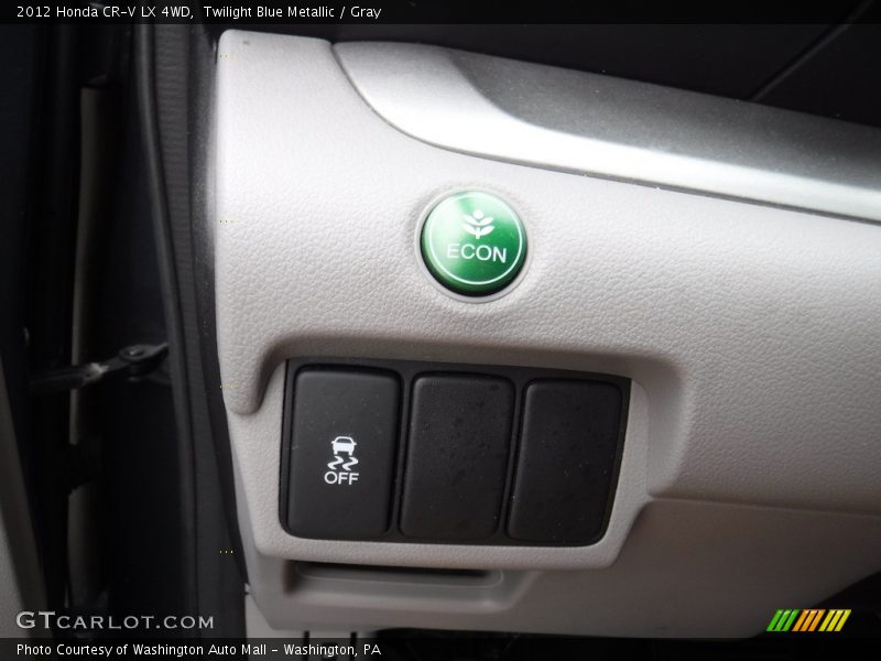 Twilight Blue Metallic / Gray 2012 Honda CR-V LX 4WD