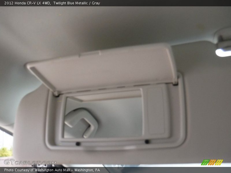 Twilight Blue Metallic / Gray 2012 Honda CR-V LX 4WD