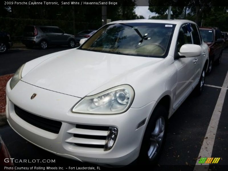 Sand White / Havanna/Sand Beige 2009 Porsche Cayenne Tiptronic
