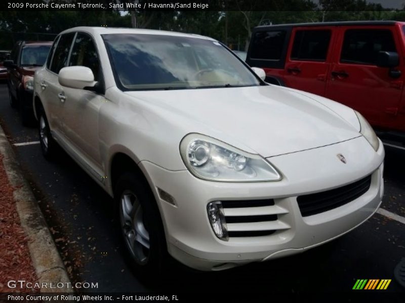 Sand White / Havanna/Sand Beige 2009 Porsche Cayenne Tiptronic
